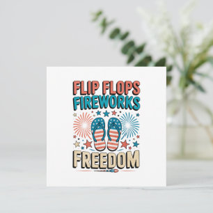 Flip Flops, Fireworks, Freedom – Patriotic Summer