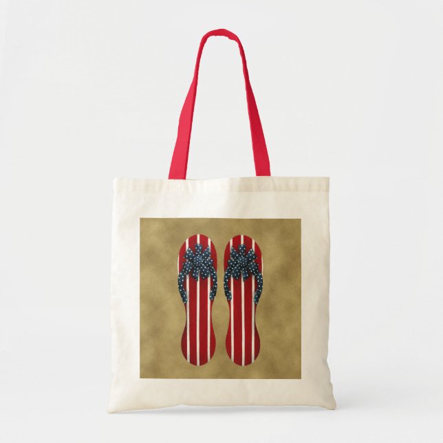 Flip Flops Flag Bag (Front)