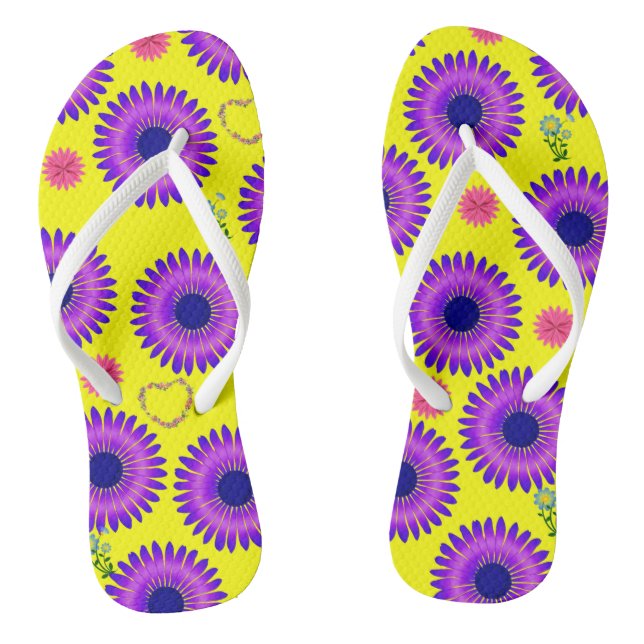 Flip Flops Floral (Footbed)
