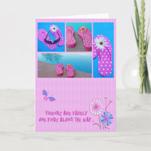 Flip-Flops for Friends Card