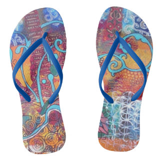 flip flops "Happy day"