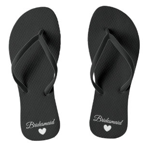 Flip-Flops - Heart Fab Bridesmaid Thongs