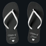 Flip-Flops - Heart Fab Matron of Honour Thongs<br><div class="desc">Flip Flops for the members of your Bridal Party! Easily customisable,  change the strap colours,  sole colours,  add text or other images!</div>