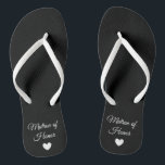 Flip-Flops - Heart Fab Matron of Honour Thongs<br><div class="desc">Flip Flops for the members of your Bridal Party! Easily customisable,  change the strap colours,  sole colours,  add text or other images!</div>