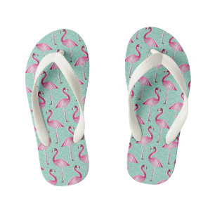 Flip Flops, Kids/Flamingos Kid's Thongs