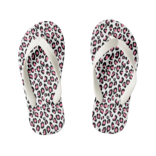 Flip Flops, Kids/Leopard Print Kid's Thongs