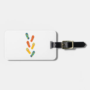 Flip Flops Luggage Tag