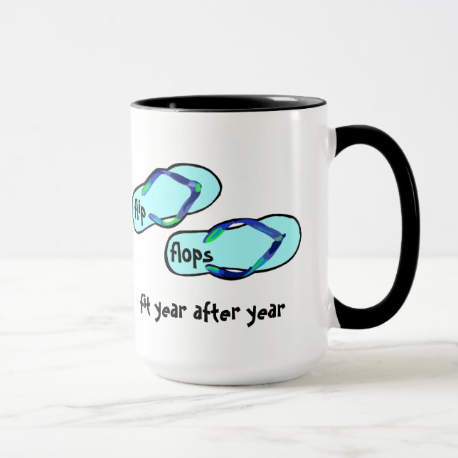 Flip Flops Mug (Right)