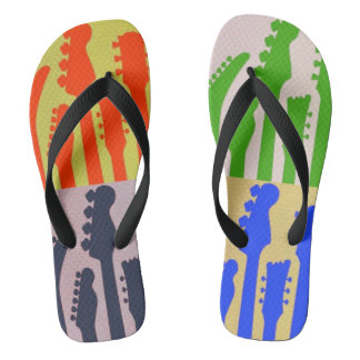 Flip Flops Multi Coloured Guitar Design