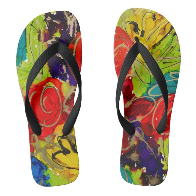 Flip Flops Nature Speaks Lovitude (Footbed)