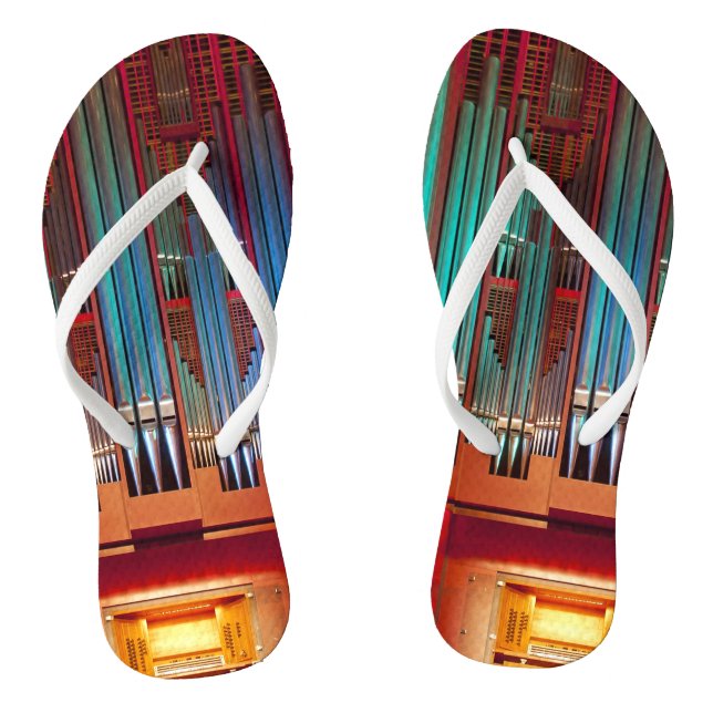 Flip-flops of pipe organ thongs (Footbed)