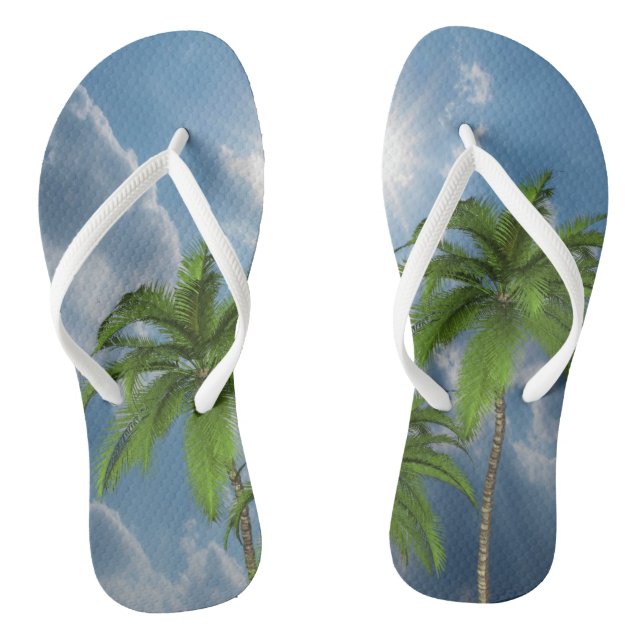 Flip Flops Palm Tree (Footbed)