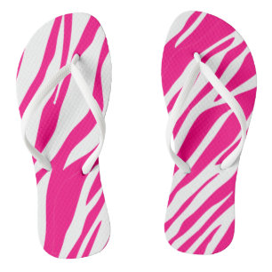 Flip Flops Pink Leopard