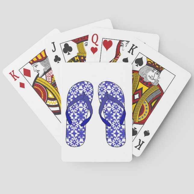 Flip Flops Playing Cards (Back)