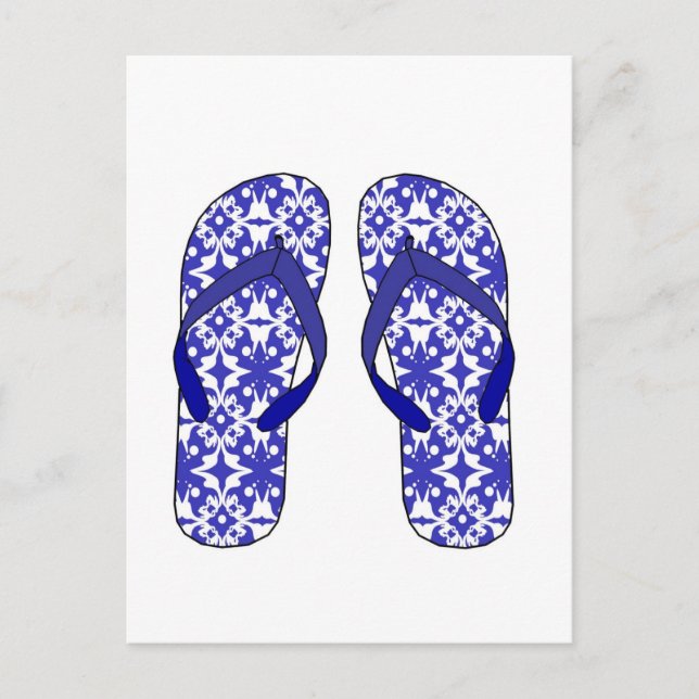 Flip Flops Postcard (Front)