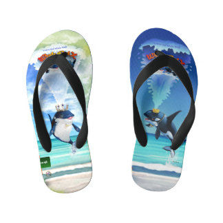 Flip Flops Prince Patches D'Orca & Princess Starr
