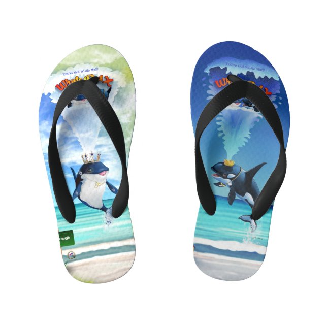 Flip Flops Prince Patches D'Orca & Princess Starr (Footbed)