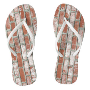 Flip Flops - Recycled Red Clay Bricks