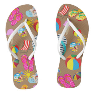 Flip Flops Summer Beach Fun Stylish