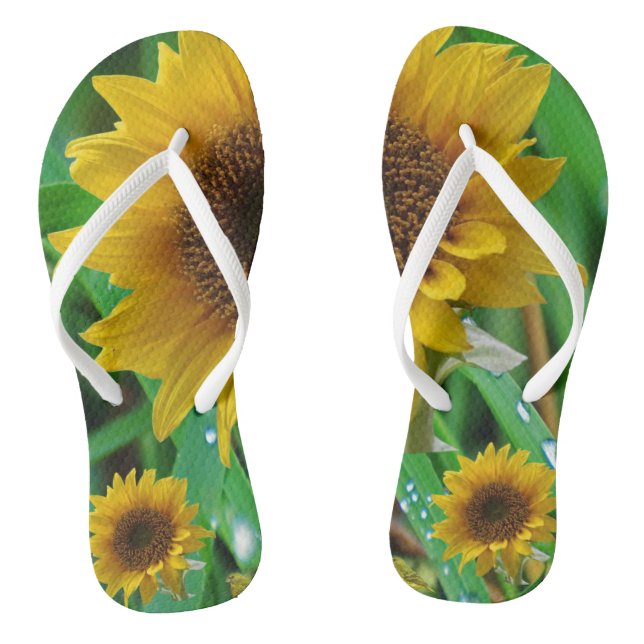 Flip Flops Sunflower (Footbed)