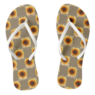 Flip Flops Sunflower
