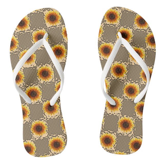 Flip Flops Sunflower (Footbed)