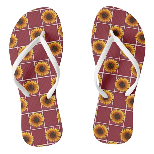 Flip Flops Sunflower (Footbed)