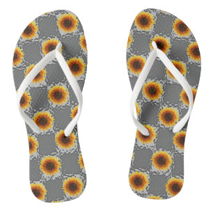 Flip Flops Sunflower