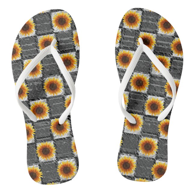 Flip Flops Sunflower (Footbed)