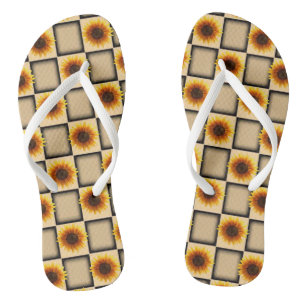 Flip Flops Sunflower