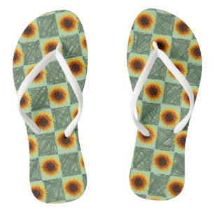 Flip Flops Sunflower
