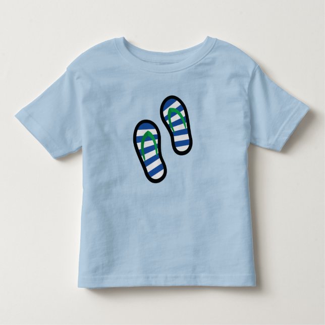 Flip Flops Toddler T-Shirt (Front)