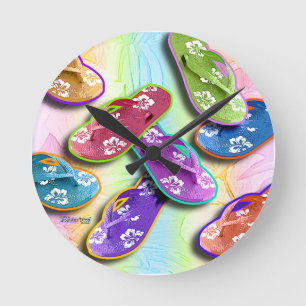 FLIP FLOPS WALL CLOCK