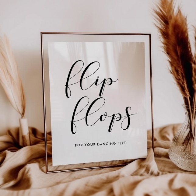 Flip flops wedding sign (Creator Uploaded)