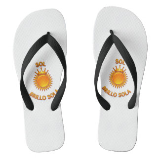 Flip Flops with Sol Brillo Sola Logo | Inspiration