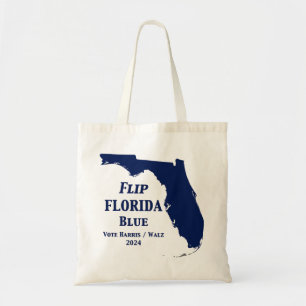 Flip Florida Blue in 2024 Tote Bag