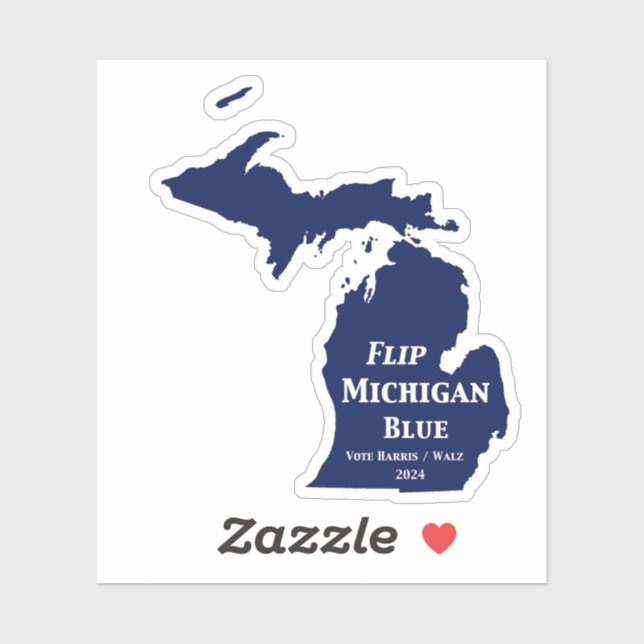 Flip Michigan Blue in 2024 (Sheet)