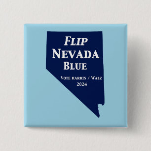 Flip Nevada Blue in 2024 15 Cm Square Badge