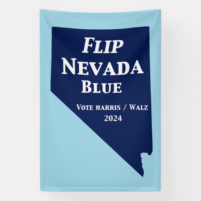 Flip Nevada Blue in 2024 Banner (Vertical)