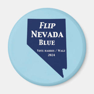 Flip Nevada Blue in 2024 Magnet