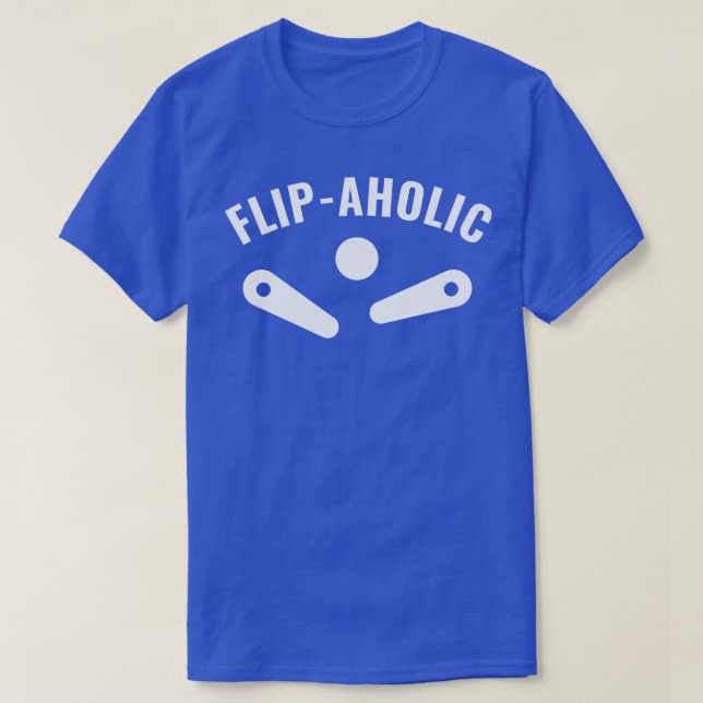 Flip Pinball Machines Arcade Funny Game T-Shirt (Design Front)