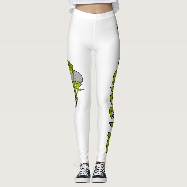 Flip Side Zombie Hand SKT Leggings (Front)