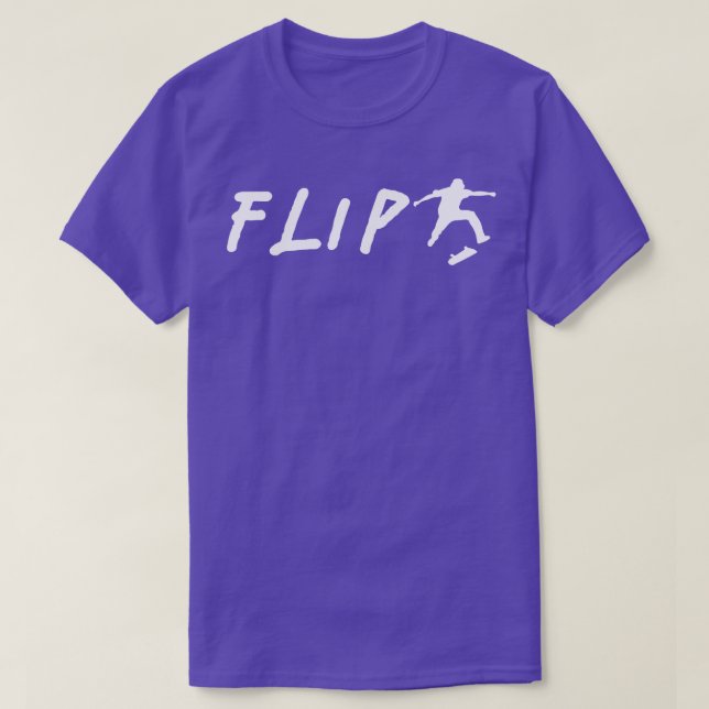 Flip Skateboard T-Shirt (Design Front)