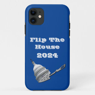 Flip The House Vote Blue 2024 iPhone 11 Case