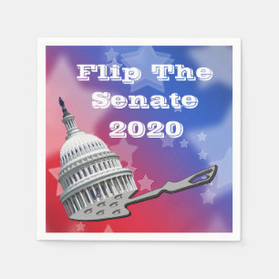 Flip The Senate Vote 2020 Napkin