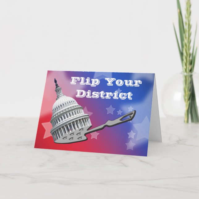 Flip Your District Vote 2026 Card (Front)