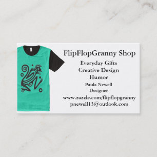 FlipFlopGranny SHOP Business Card