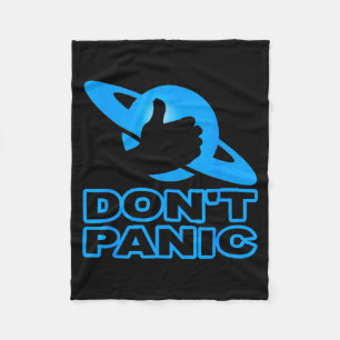 Flipn Sweet Don't Panic Fleece Blanket