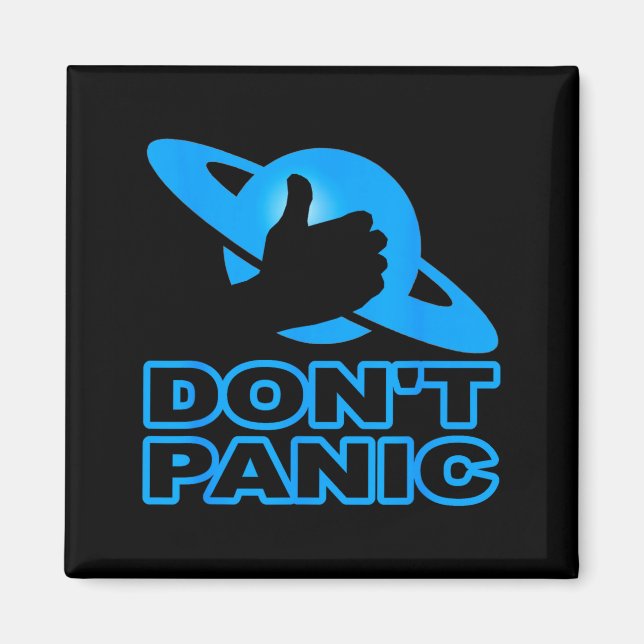Flipn Sweet Don't Panic  Magnet (Front)