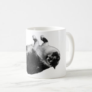 Flipped Feline Morning Mug